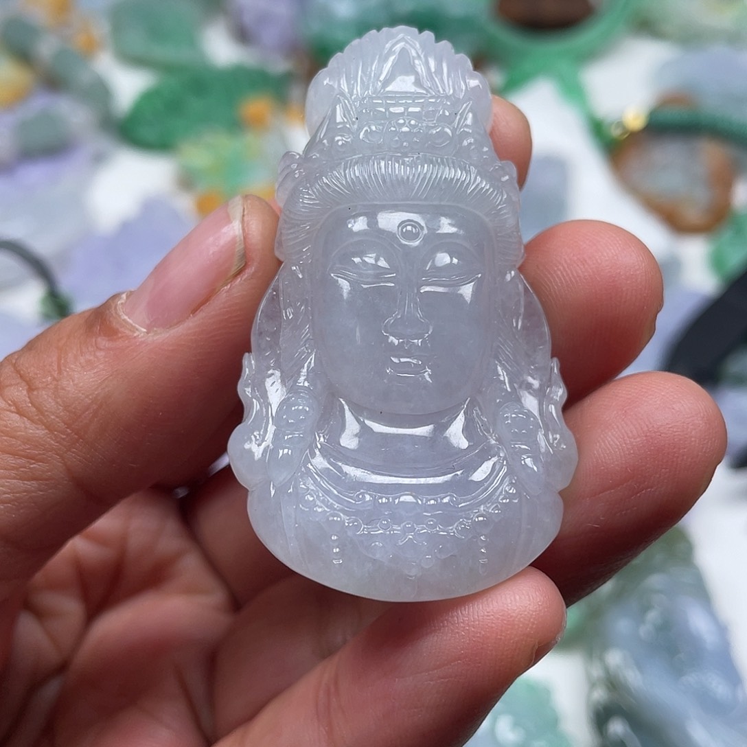 颈饰未镶嵌翡翠翡玉缘翡翠