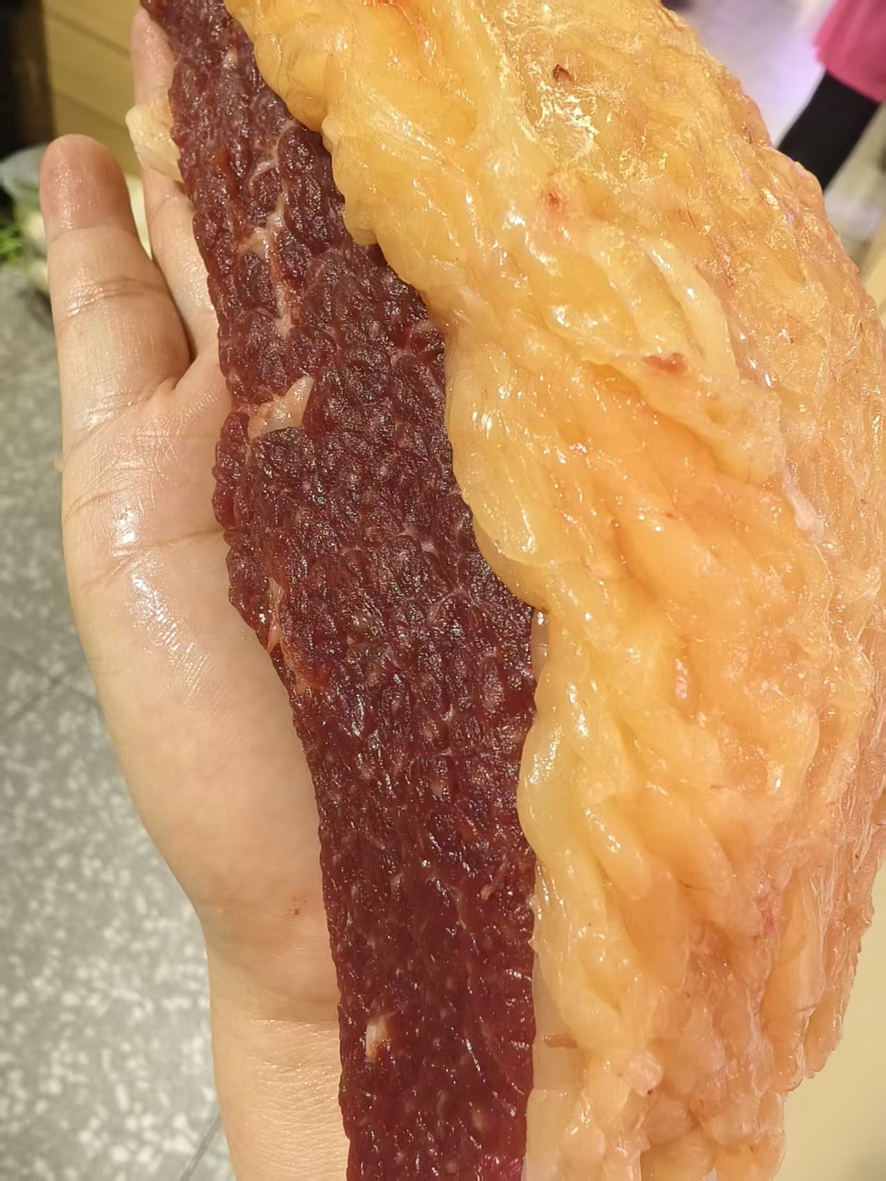 【1公斤寻甸散养土黄牛腿肉】以档 饭盒 三角 弯刀 黄瓜条 小棒 