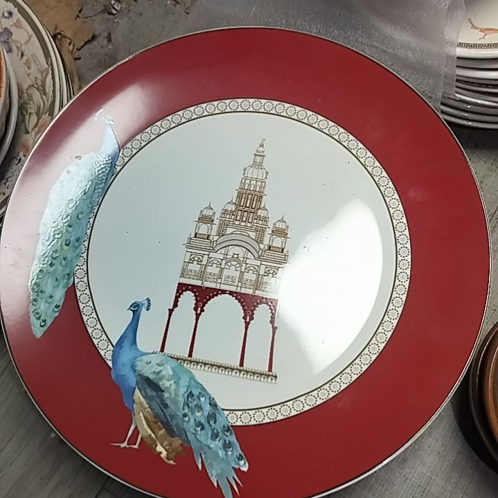 盘瓷片陶瓷杯盘壶碗都有