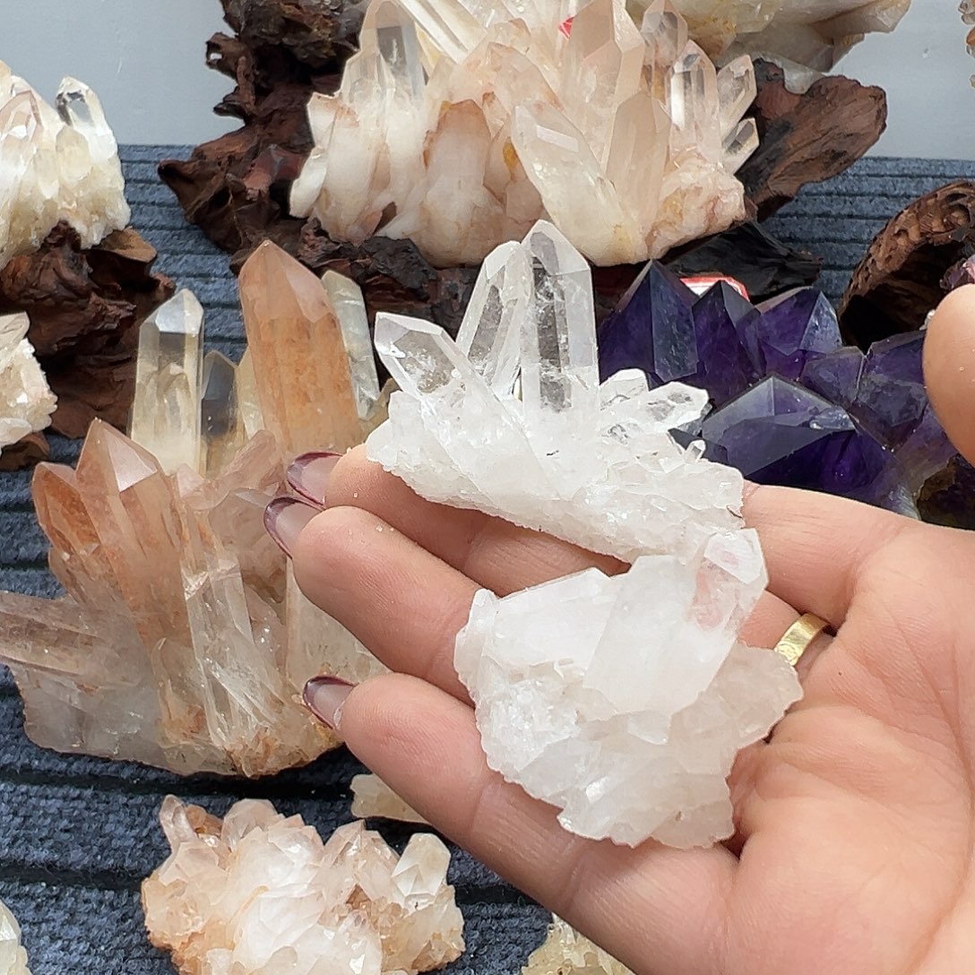 一***奇银S925镶嵌珠宝半成品水晶