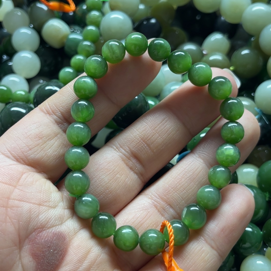 和田玉手链未镶嵌