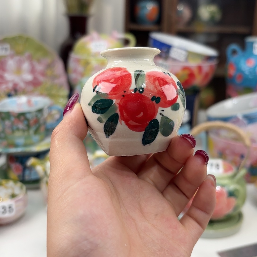 瓷片景德镇手绘高温釉下彩陶瓷茶具