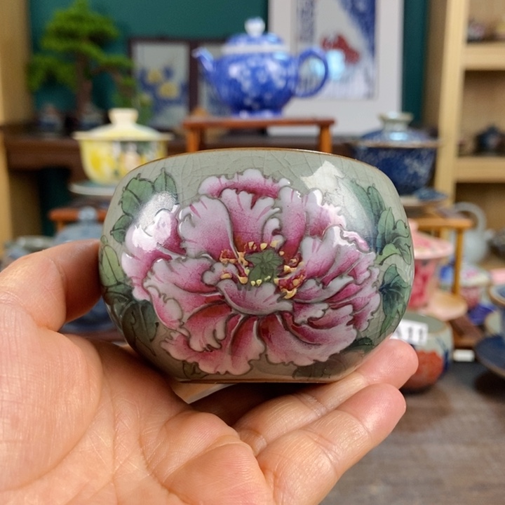 瓷片手工制作工艺精湛等特点