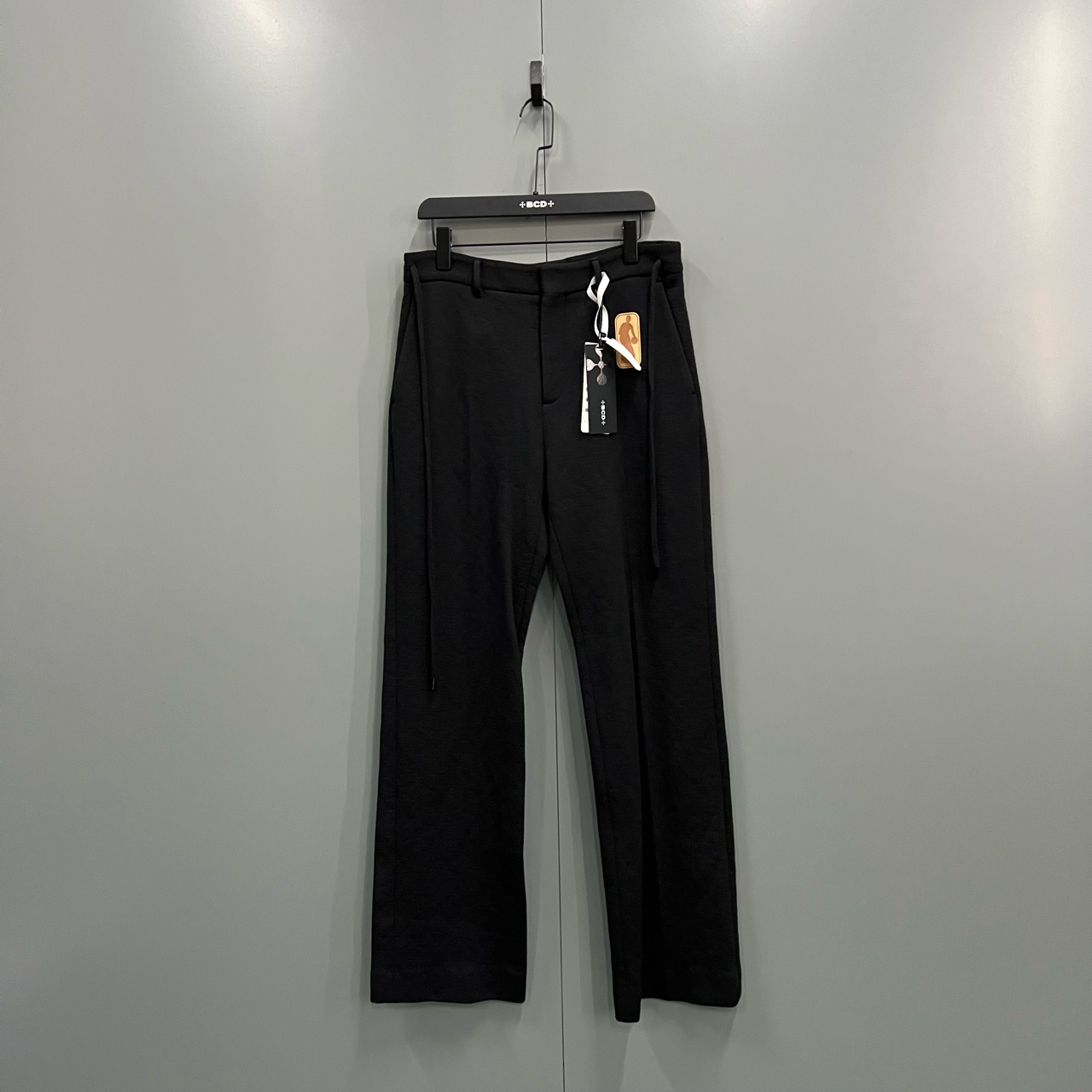 99新 LouisVuitton/路易威登 lv  黑色贴标抽绳长裤 40码/全新