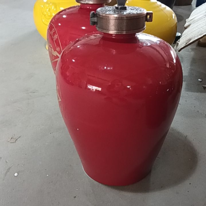 缸十斤酒坛带金属盖二个