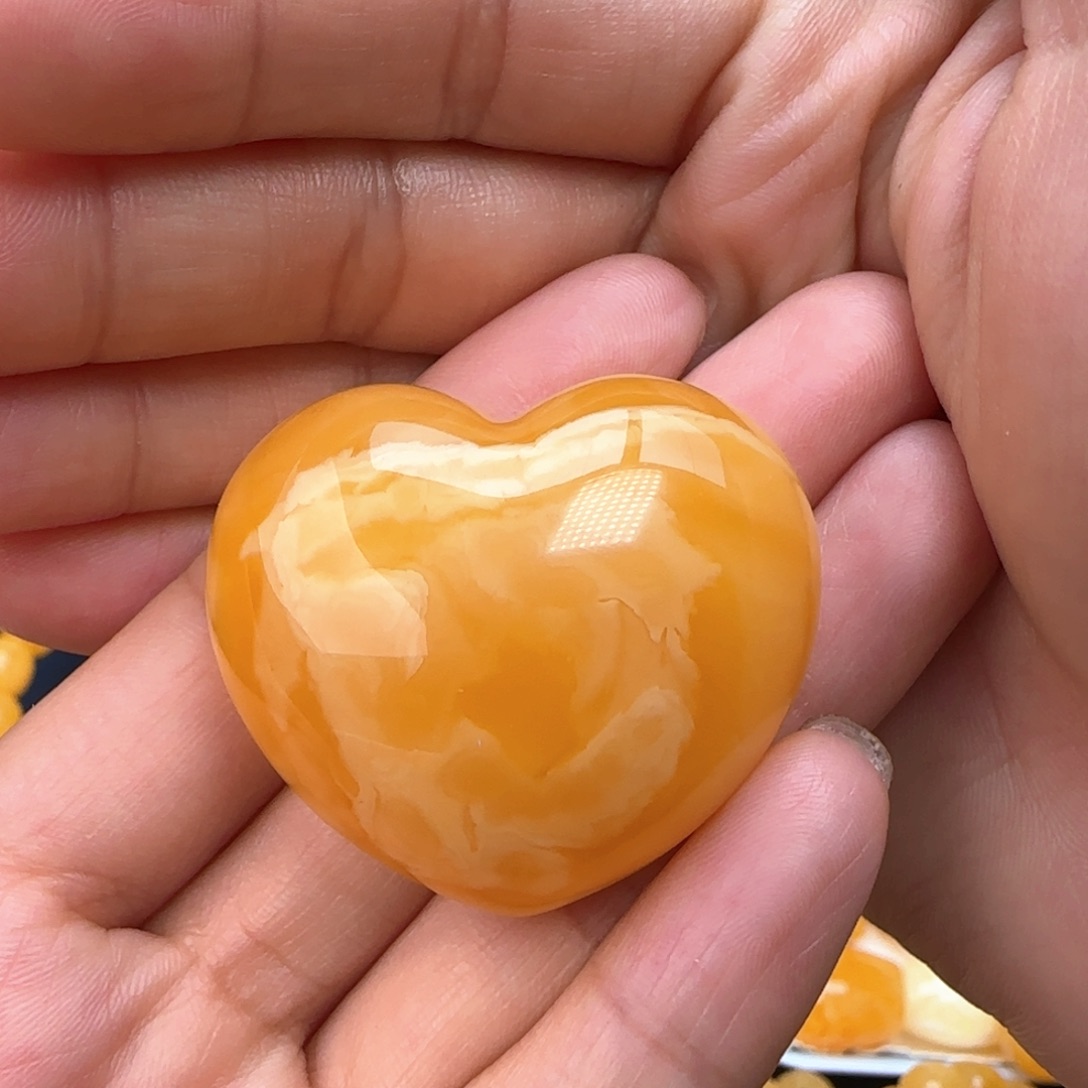 琥珀颈饰未镶嵌公主扣挂件