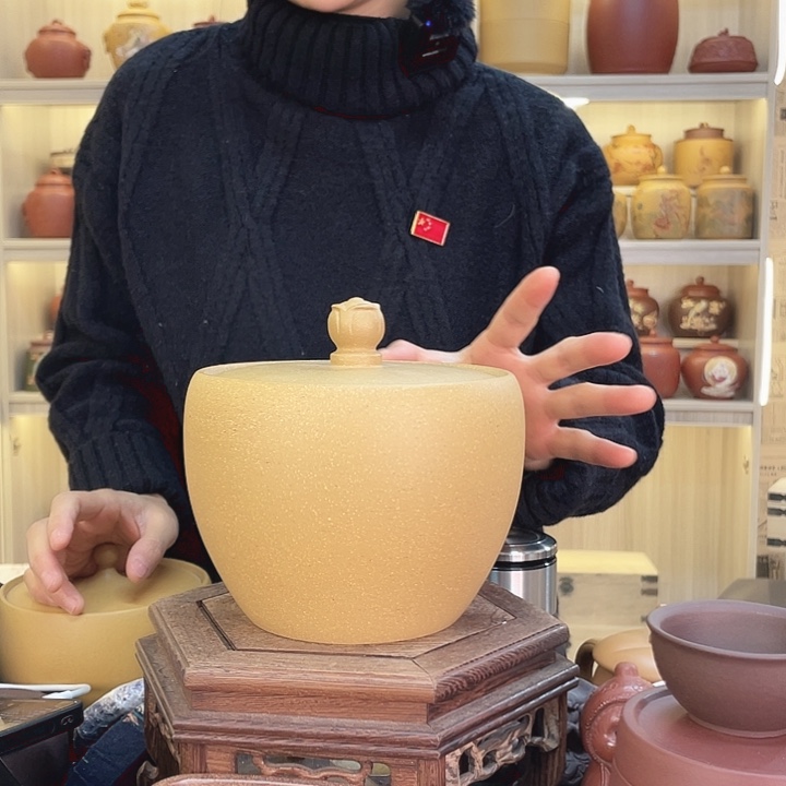 紫砂摆件创意设计大赛茶叶罐