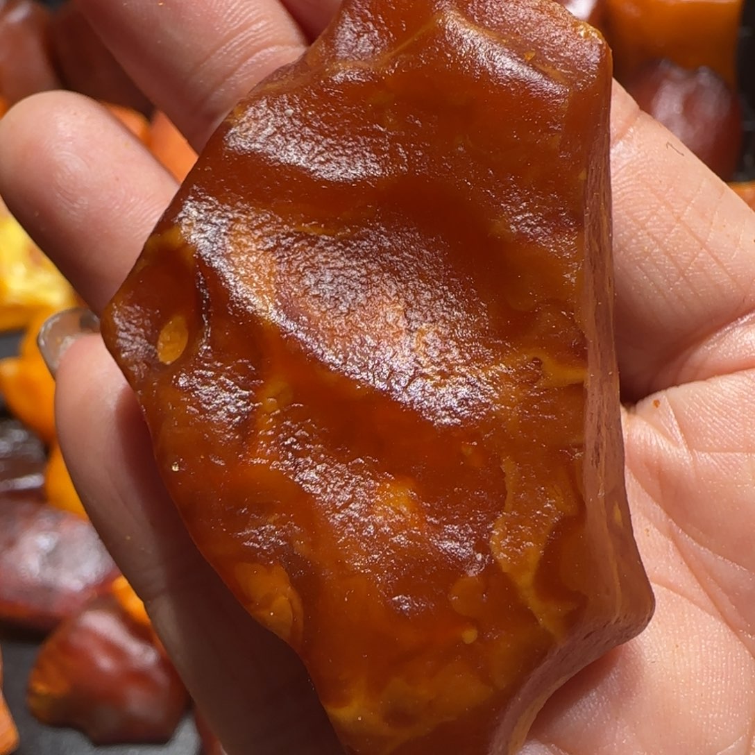 定制琥珀未镶嵌专属定制