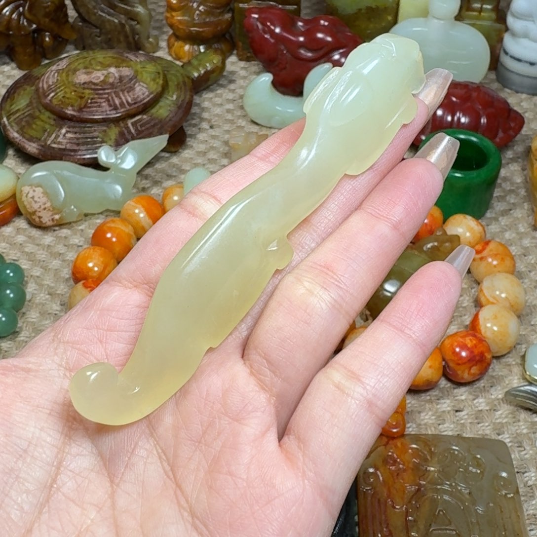 白玉菩提吊坠挂件