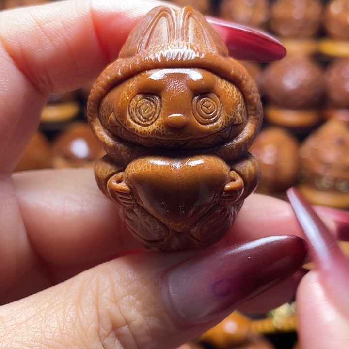 橄榄核把件橄榄雕刻