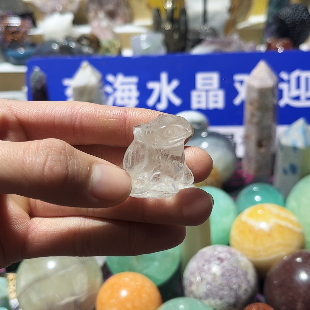 水晶天然水晶微瑕未镶嵌