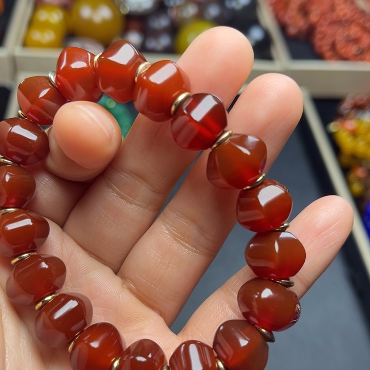 玛瑙/玉髓未镶嵌手链