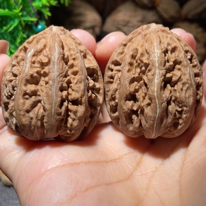 把件文玩核桃东北楸子小雪99