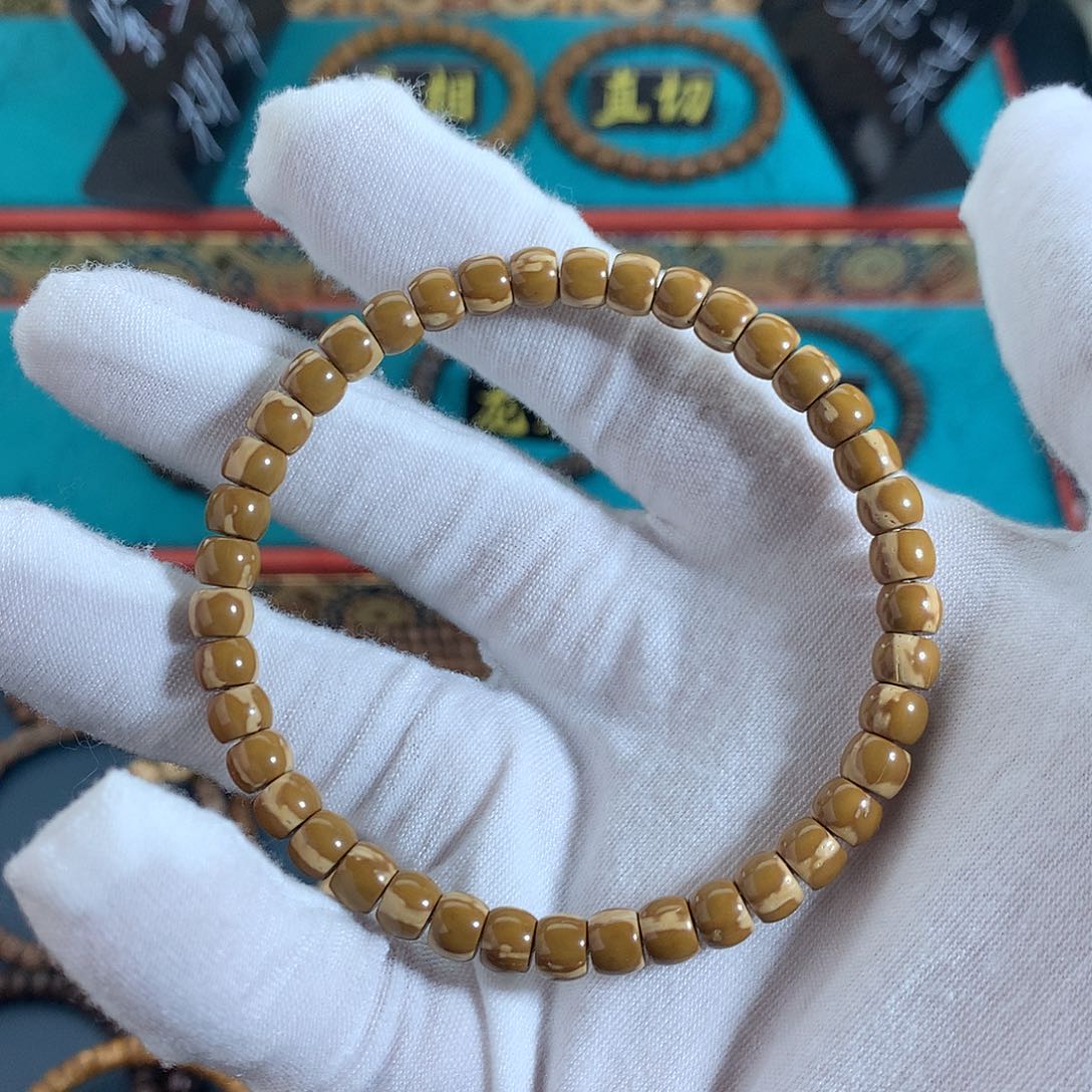 紫金鼠手串无***.6.5纯肉花皮