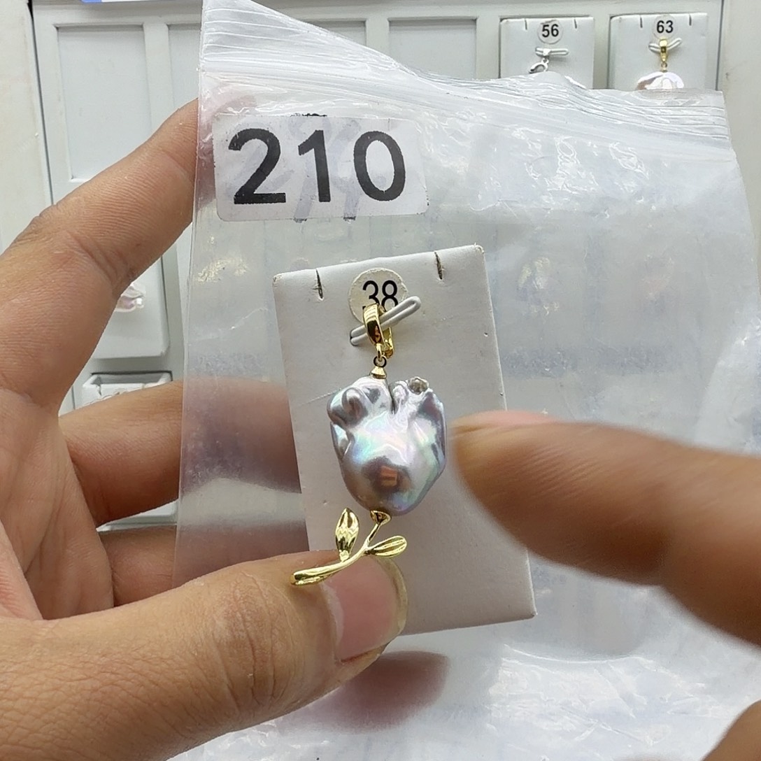 颈饰合金淡水珍珠