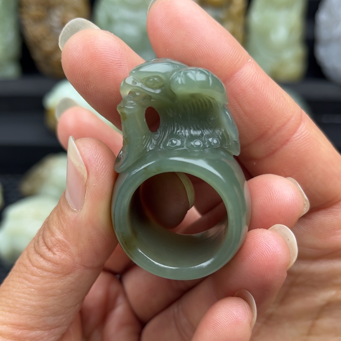 和田玉把件未镶嵌