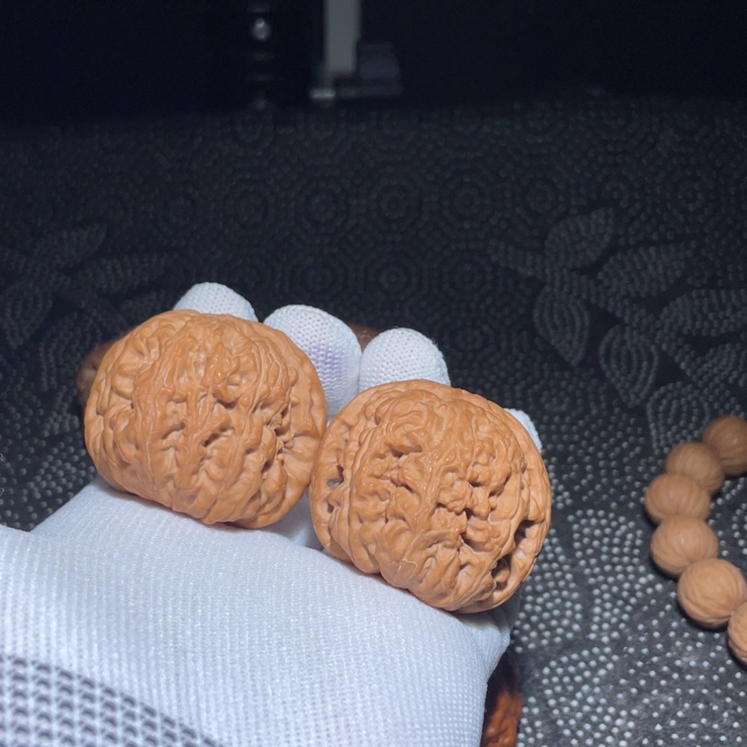 文玩核桃吊坠42全品橘皮大粗筋