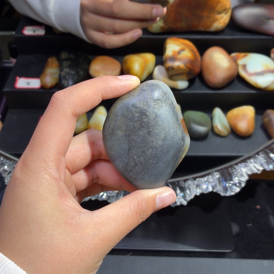 和田玉未镶嵌挂件114.9