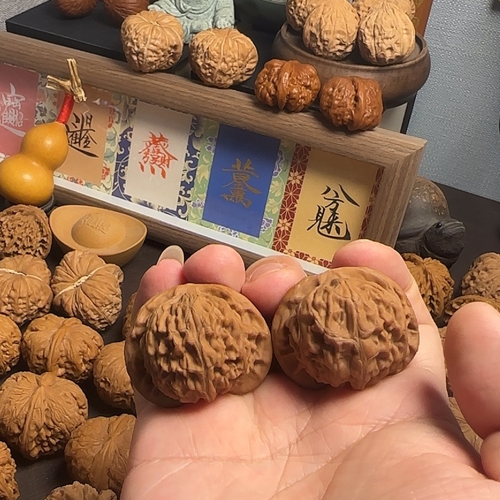 文玩核桃吊坠38福利练手宫灯，不退不换