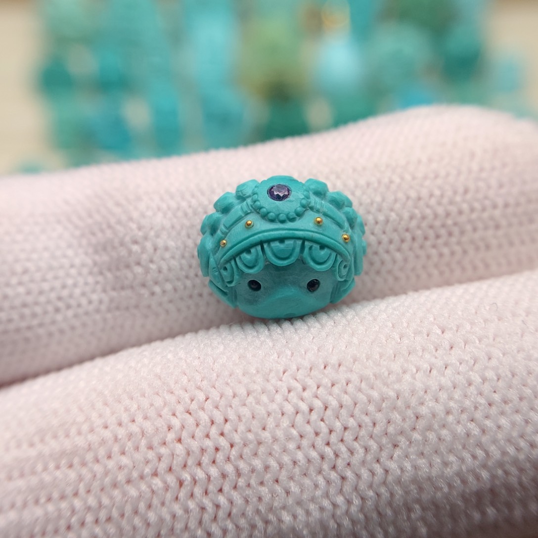 绿松石配饰未镶嵌