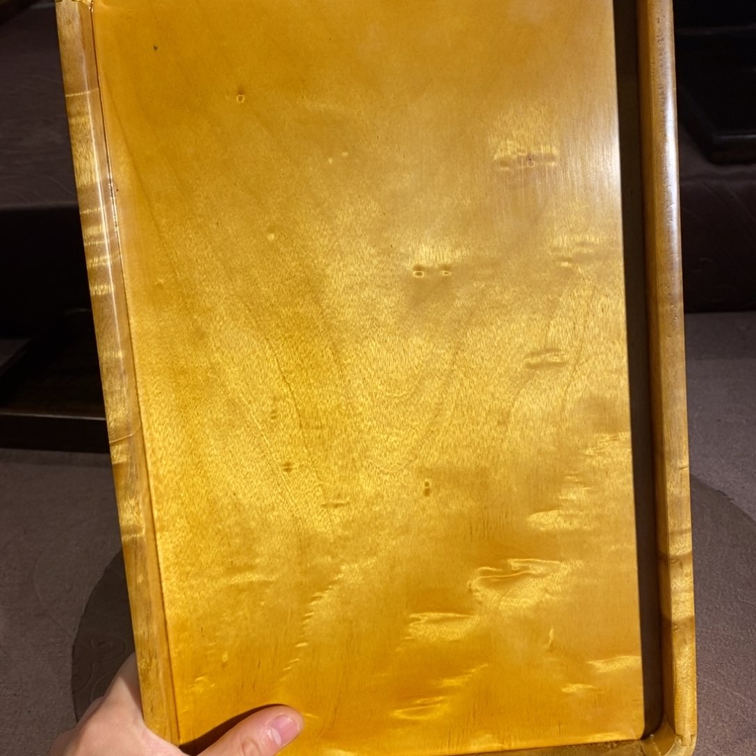 金丝楠?***?金丝楠木文盘