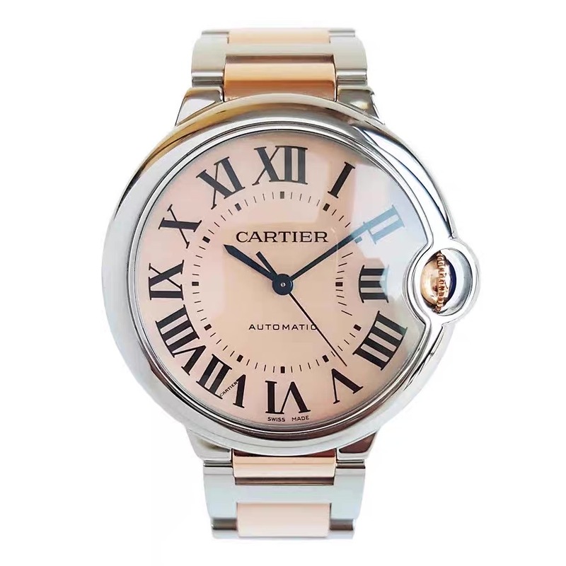 95新 Cartier/卡地亚 蓝气球/W6920033/机械/女款/36.6mm/单表