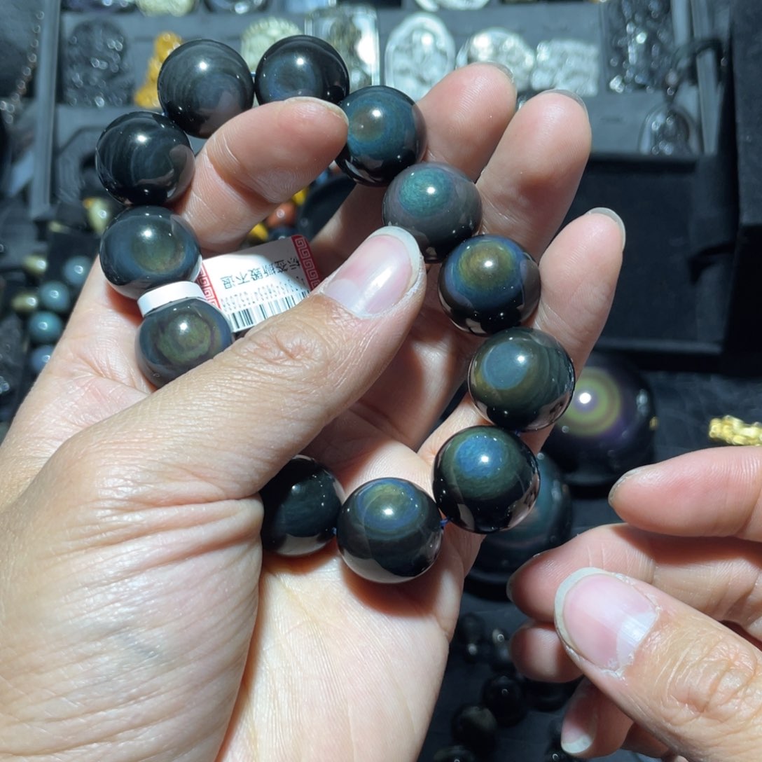 黑曜岩珠宝奇石未镶嵌广****司