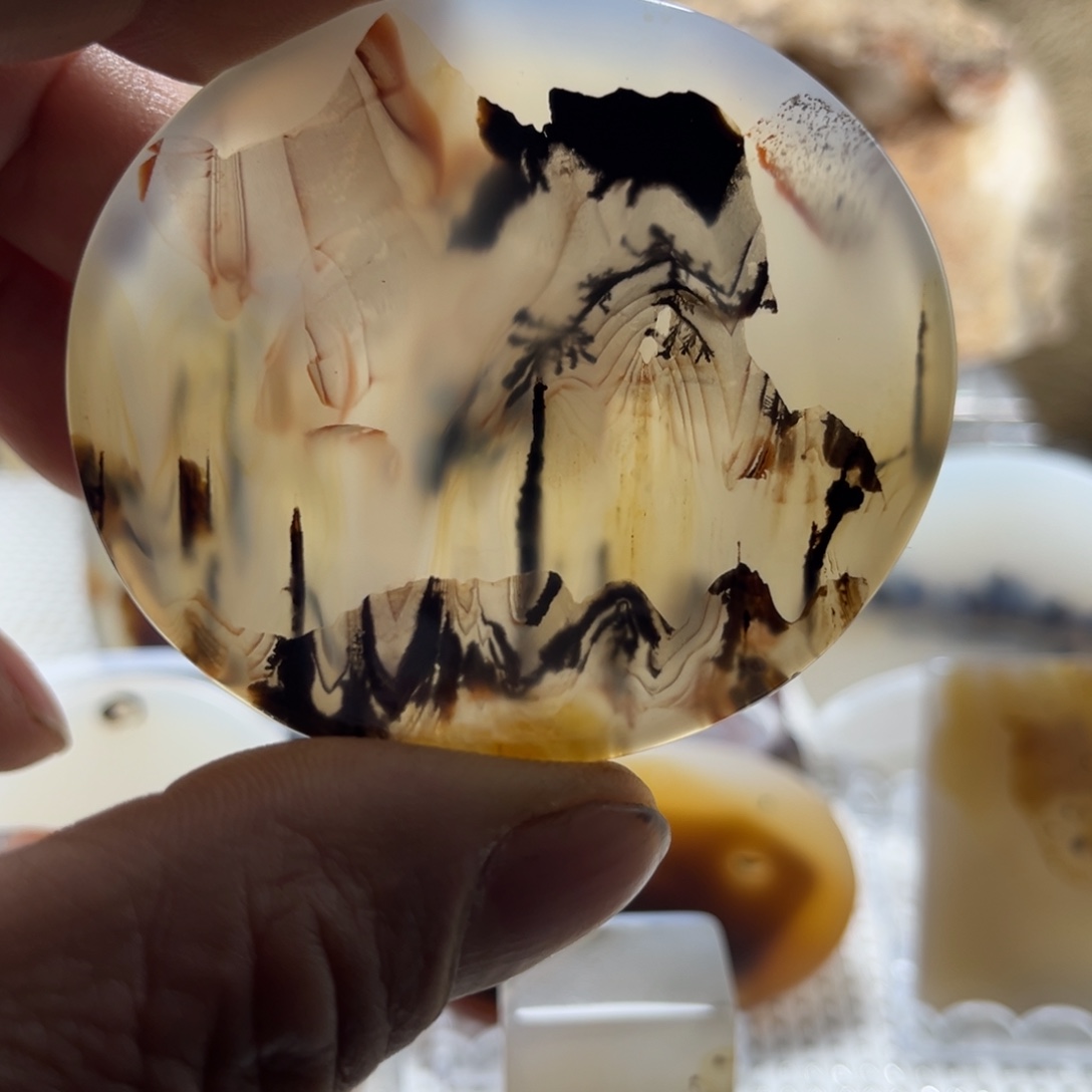 玛瑙/玉髓未镶嵌吊坠(不含链)