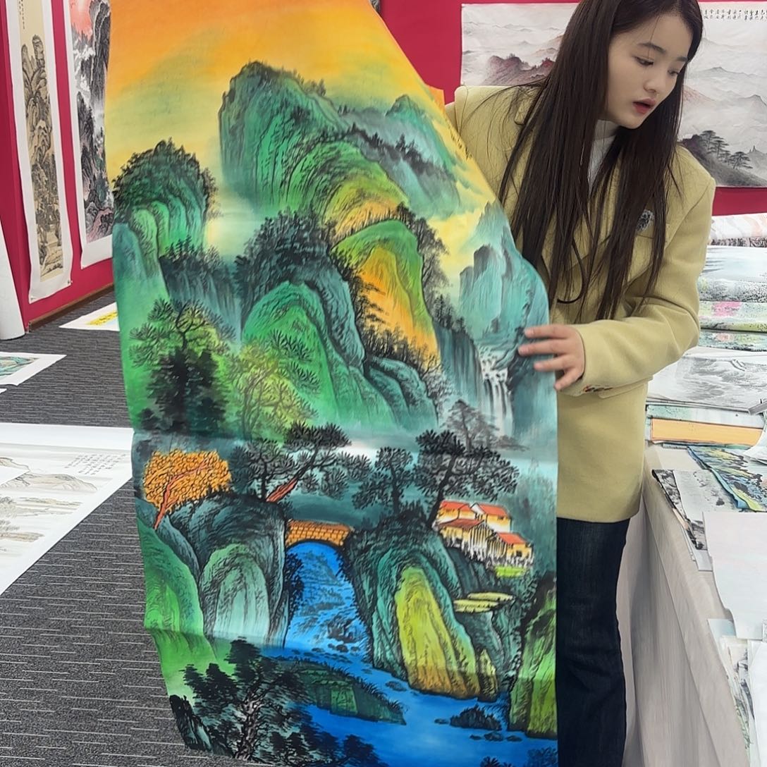 国画国画作品纯手绘