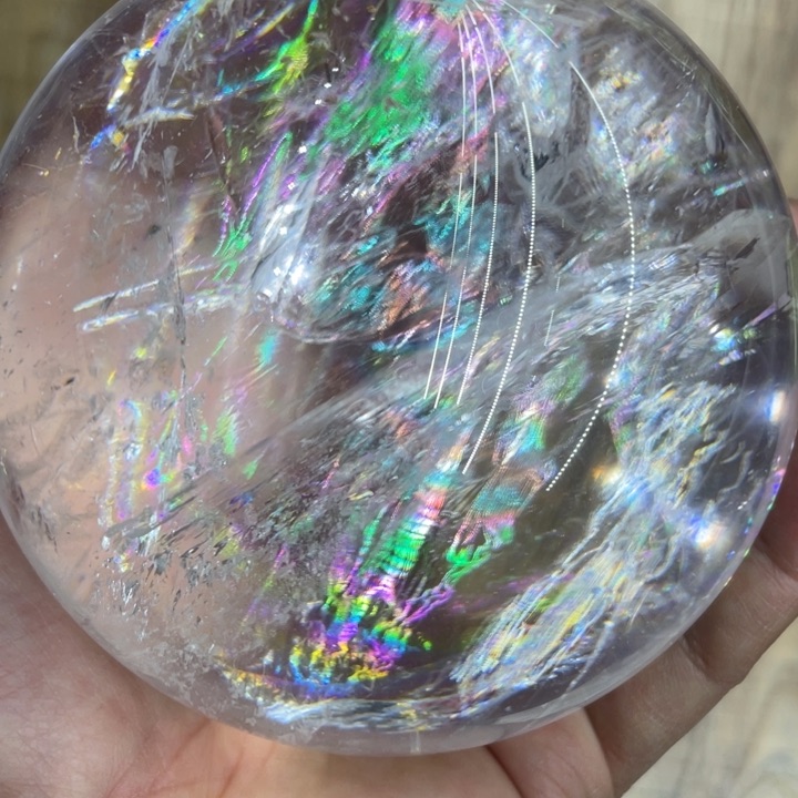 水晶水晶球摆件未镶嵌