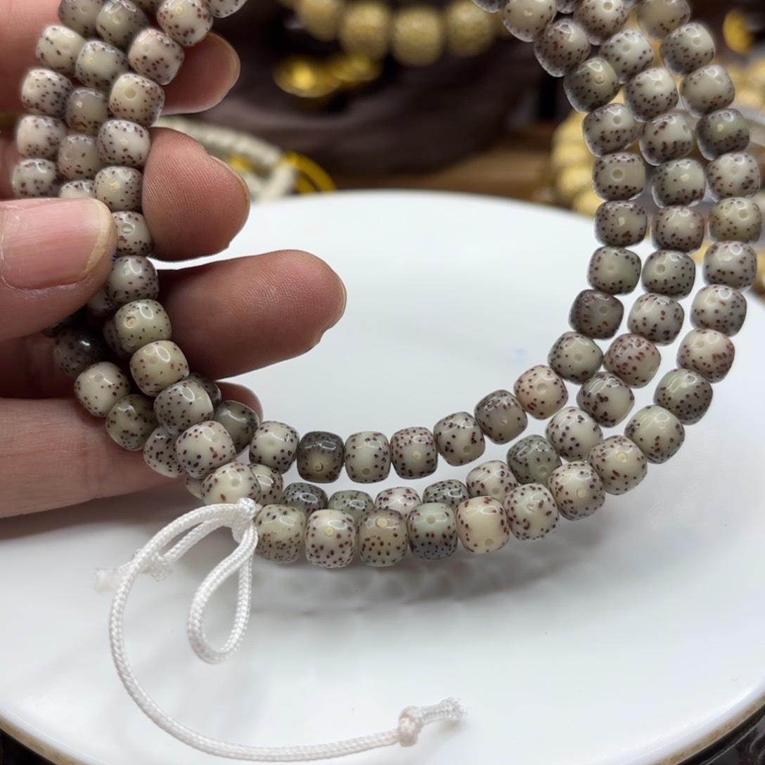 星月菩提手串76糯冰