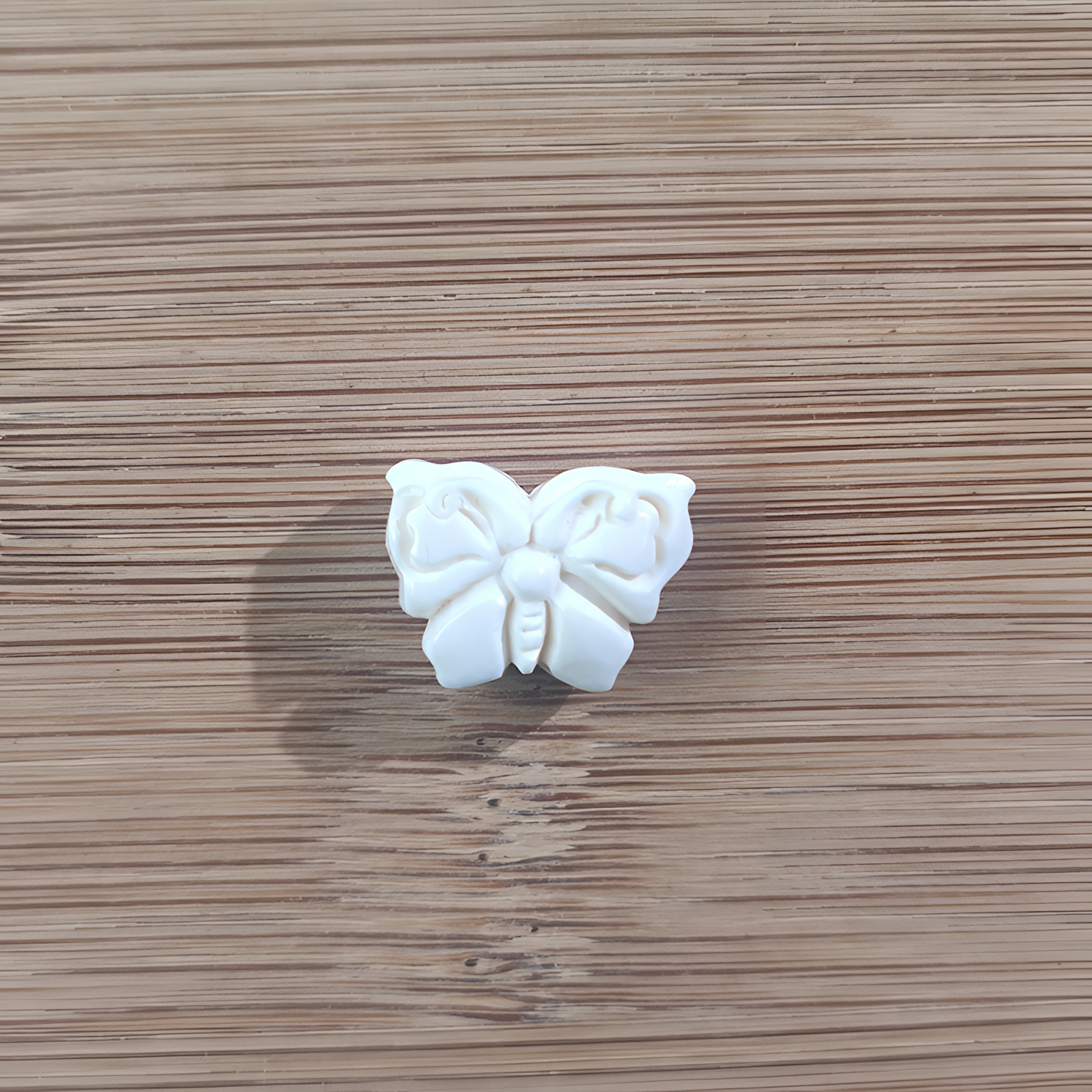 45b松山 天然猛犸牙 蝴蝶挂件 支持复检
