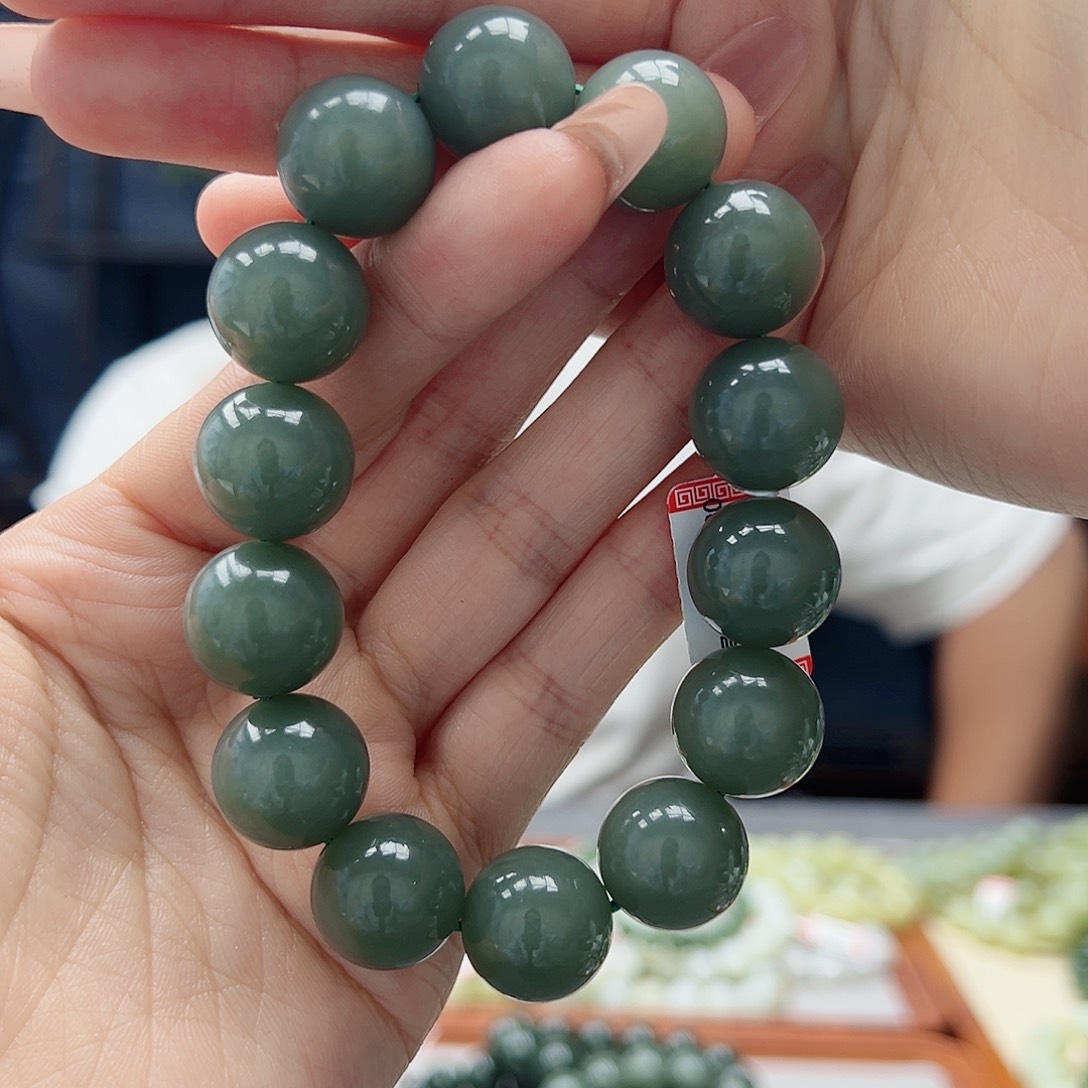 手链未镶嵌和田玉16且末