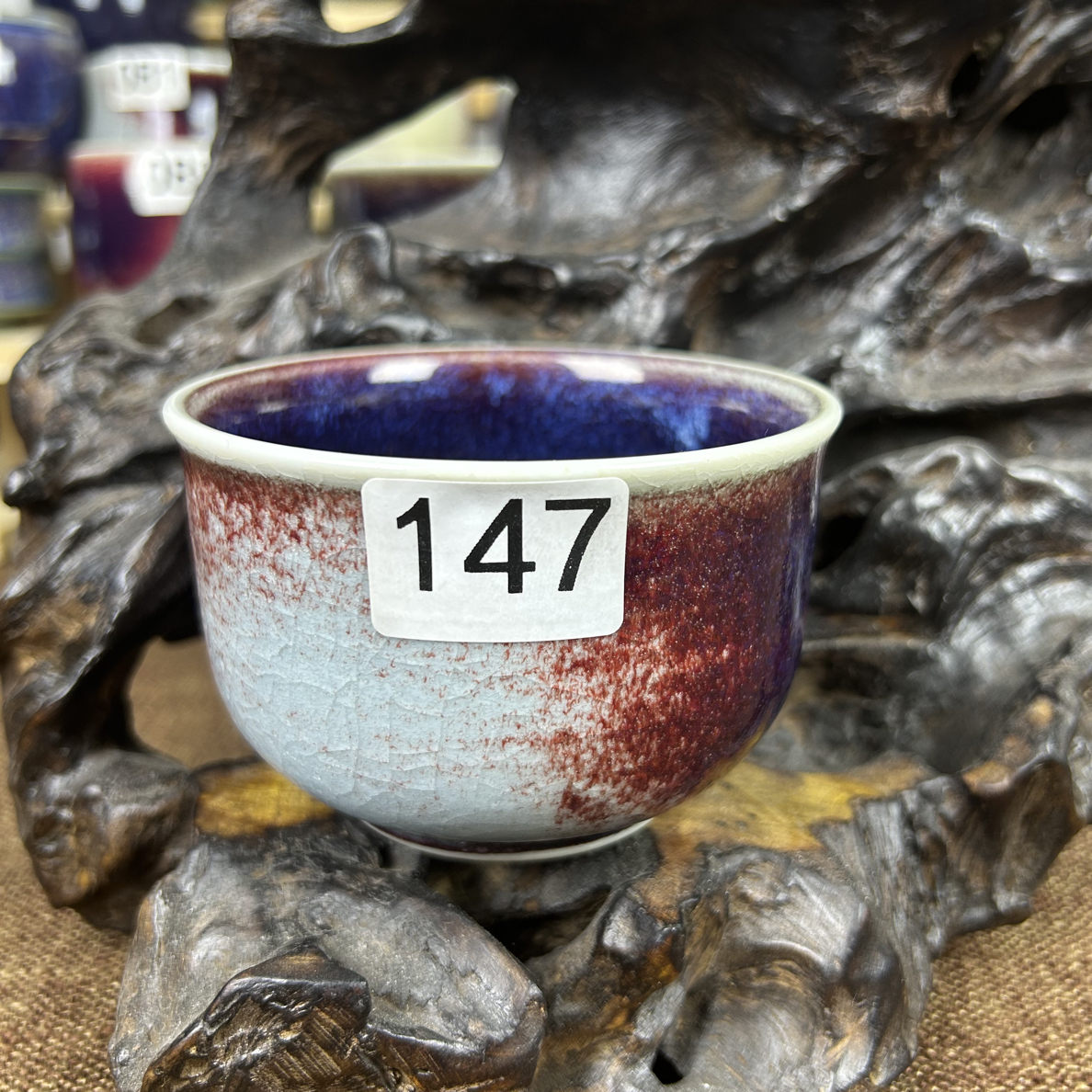 鸡窝窑炭烧拉坯主人杯