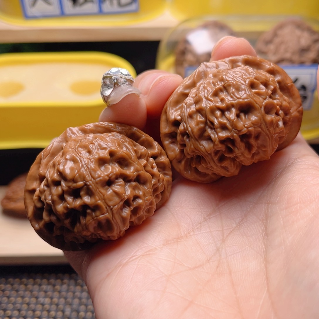 文玩核桃把件宫灯46