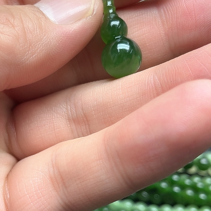和田玉（碧玉）吊坠(不含链)未镶嵌