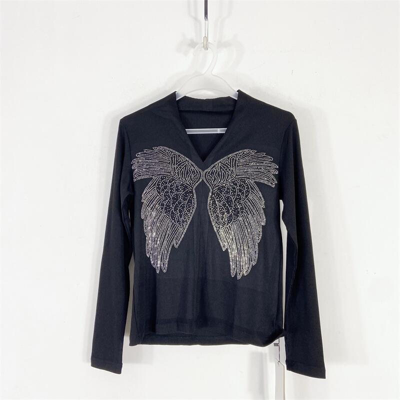 【77衣橱】KD4609精品秋冬女装上衣长袖气质轻奢【红人上新】