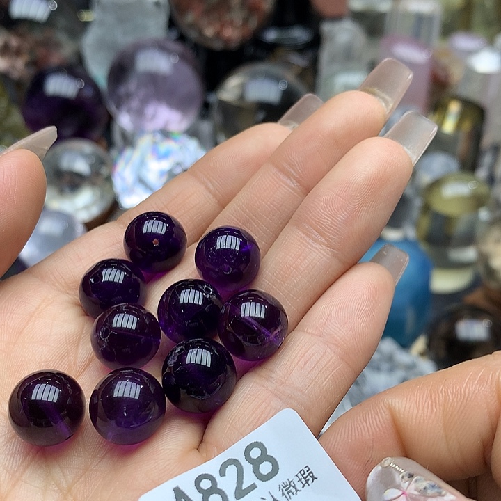 水晶9颗未镶嵌水晶