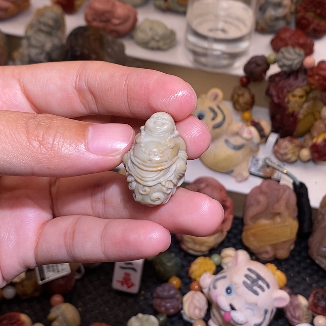 石英质玉（阿拉善玉）未镶嵌手链