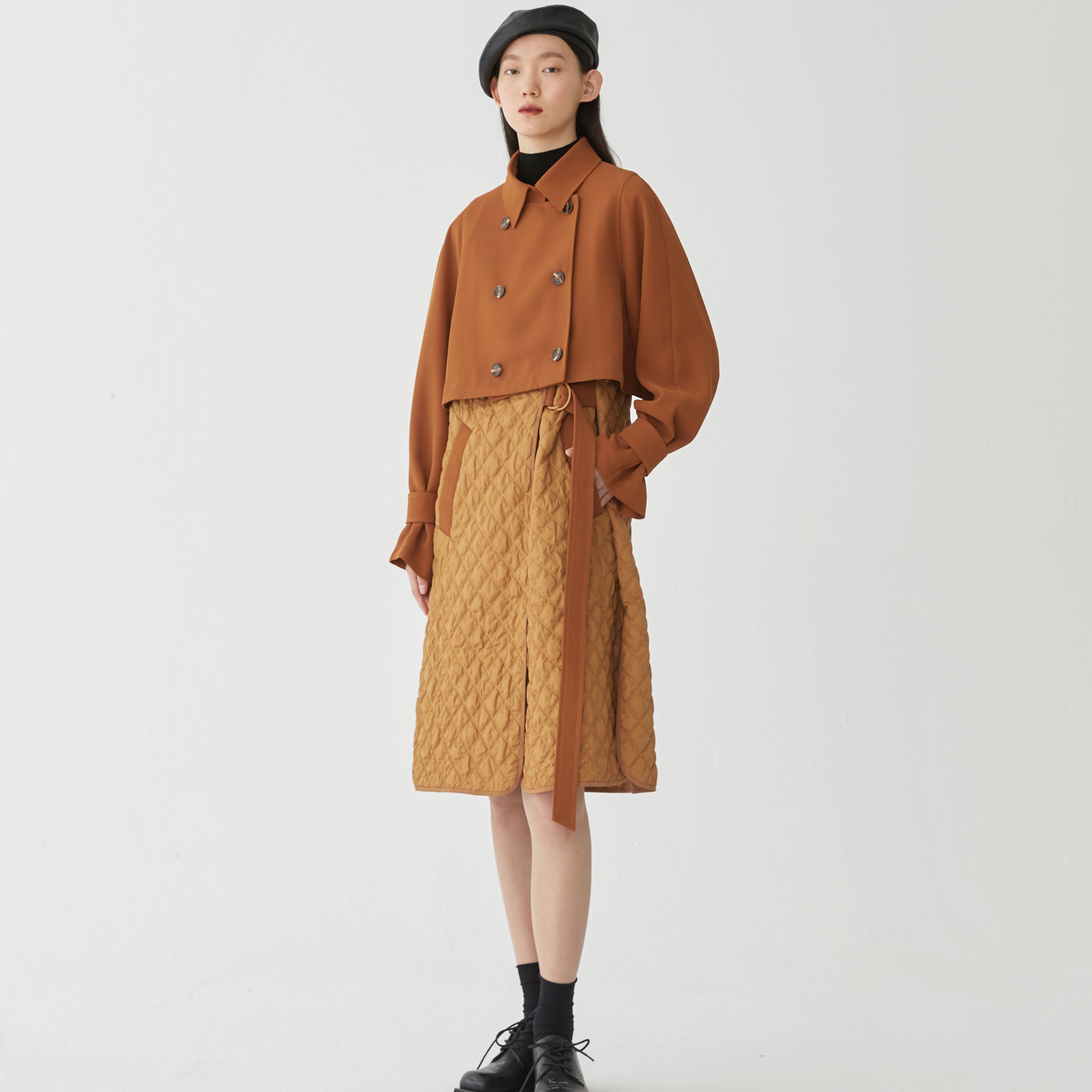 【达人专享】AUM噢姆外套秋冬设计师M1BW31888气质