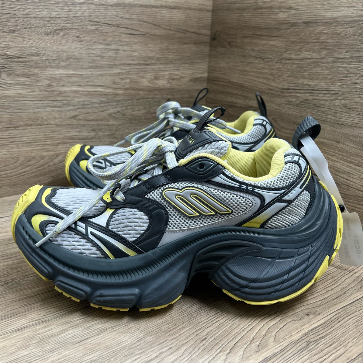 95新 Balenciaga/巴黎世家 10XL 灰黄老爹鞋 41码