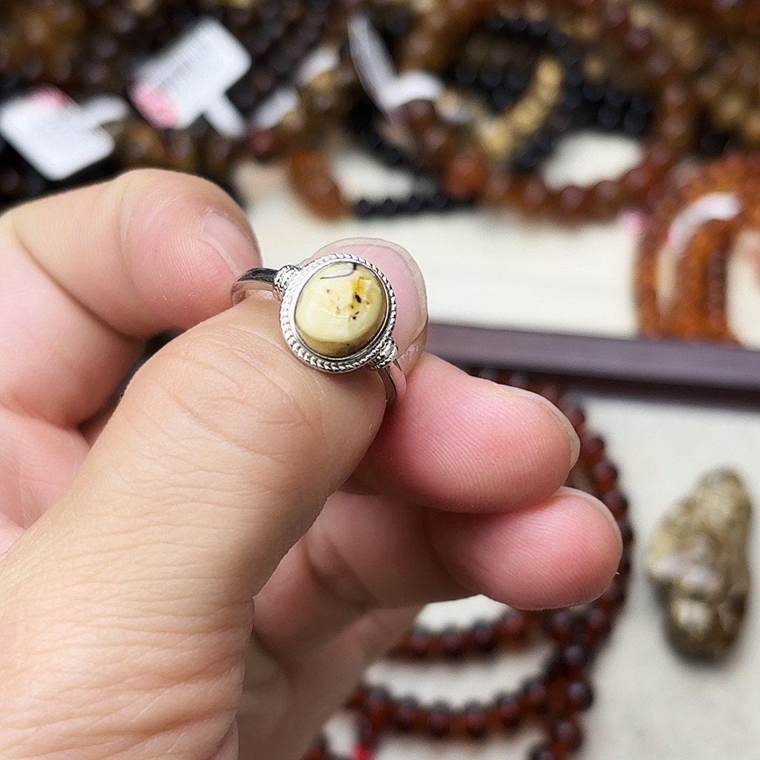 心***水琥珀未镶嵌裸石大