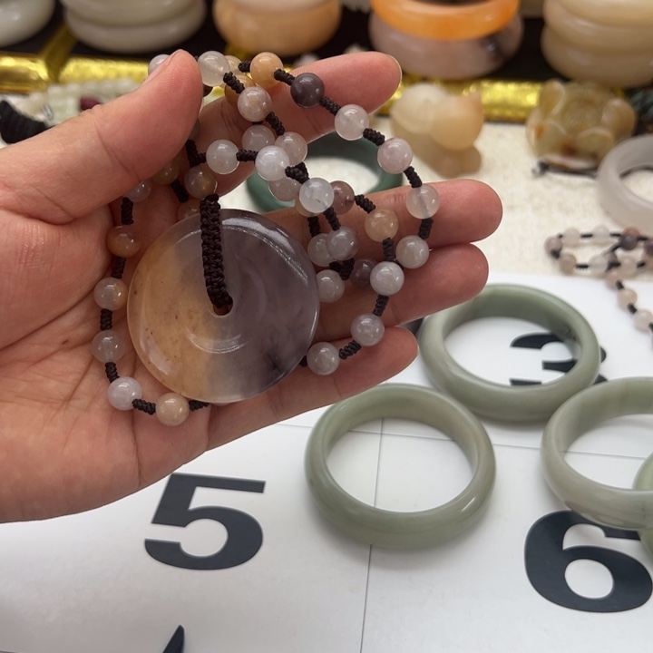 石英岩玉合金手镯