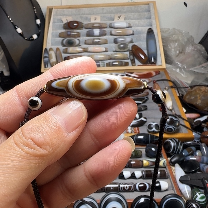 玛瑙/玉髓未镶嵌吊坠(不含链)