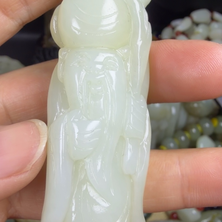 和田玉（糖玉）未镶嵌颈饰