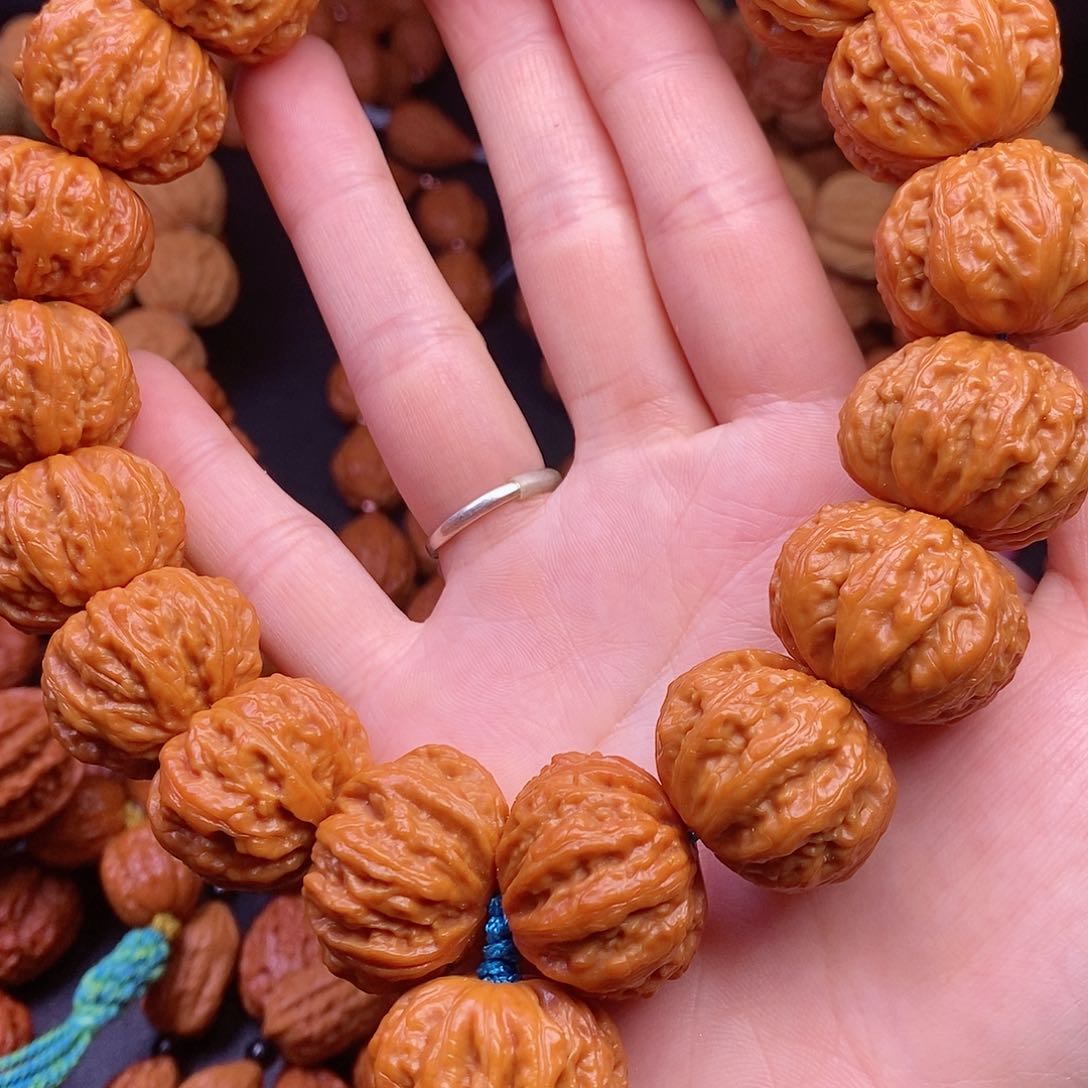 【闪购商品】文玩核桃吊坠磨盘27