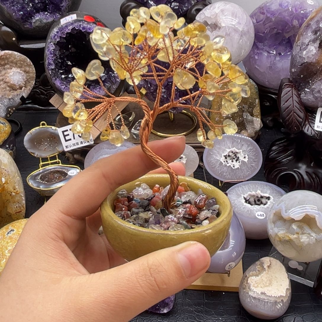 水晶大型摆件（非配饰）未镶嵌