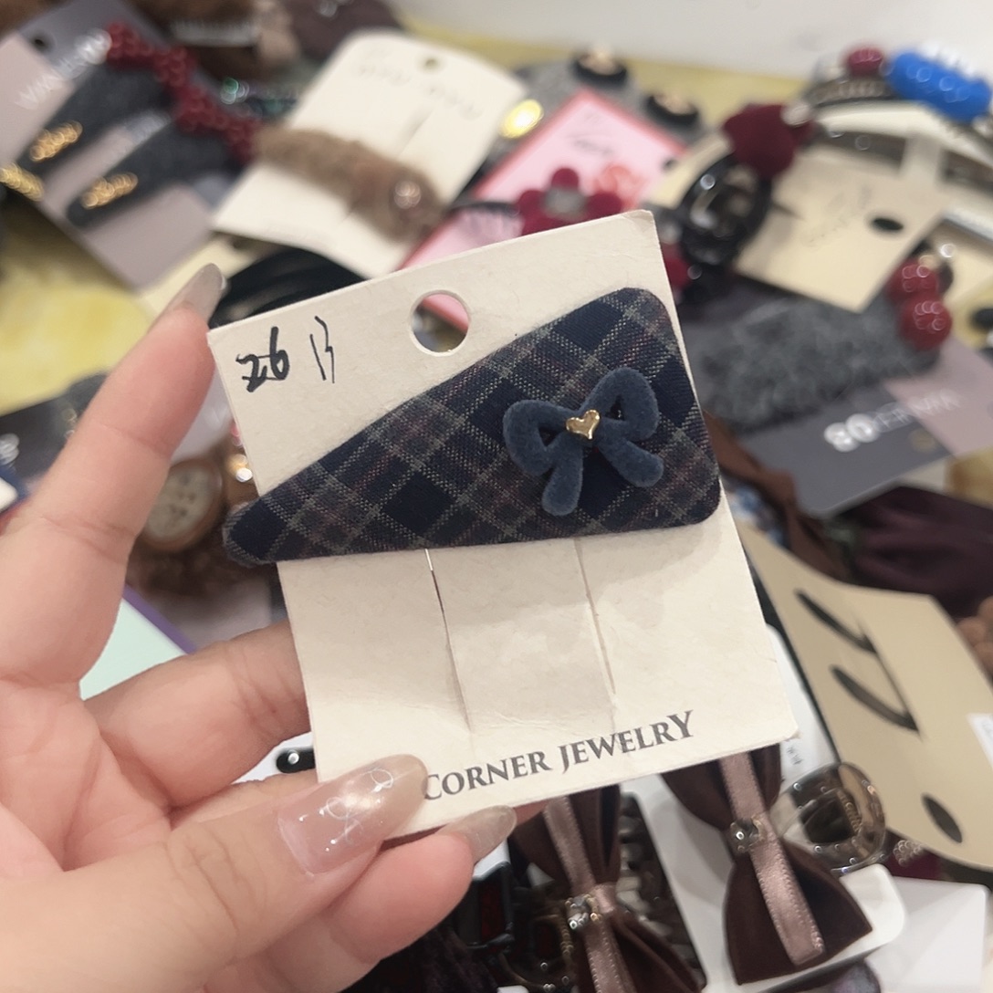 非金属蓝色蝴蝶结掰掰