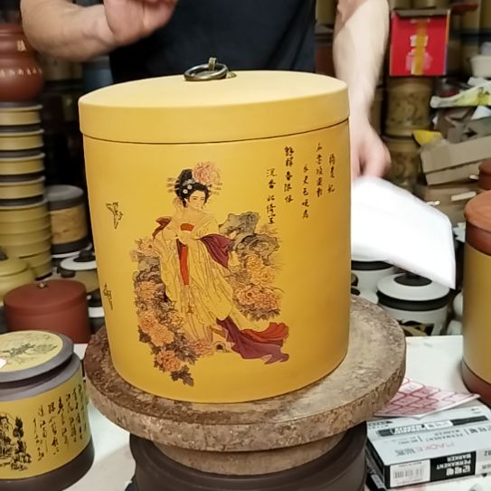 紫砂茶叶罐茶叶罐红标106