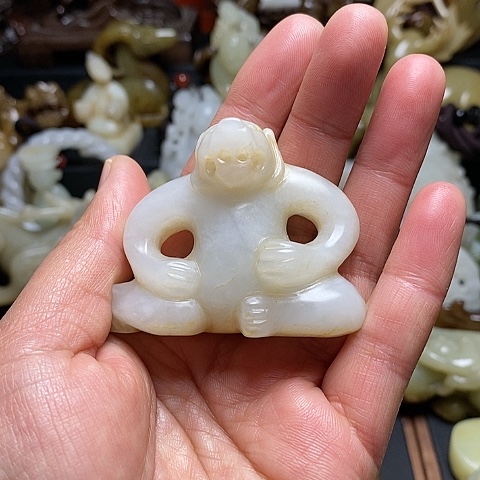 【闪购商品】和田玉（糖玉）挂件未镶嵌@**@